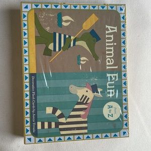 NWT Chronicle Books  ABC  Flash Cards. Size = 6 x 8 inch each .